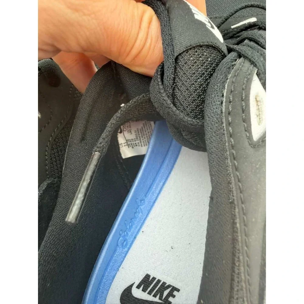 Nike‎ SB Alleyoop Men's Skate Sneakers – Black/White – Size 11